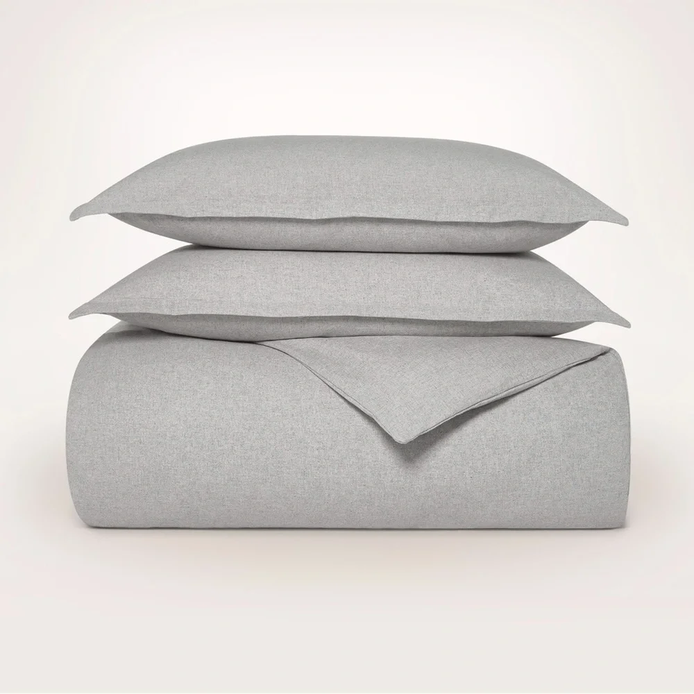 NWT BOLL & BRANCH Heathered Duvet Set Size King/Cal King